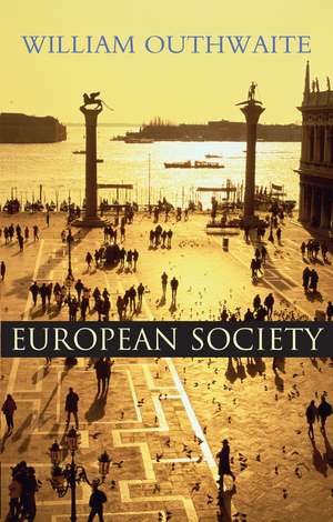 Society and Culture in Contemporary Europe de W Outhwaite