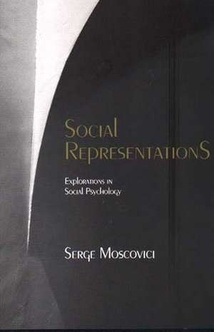 Social Representations de Serge Moscovici