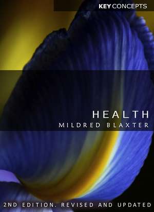 Health 2e de M Blaxter