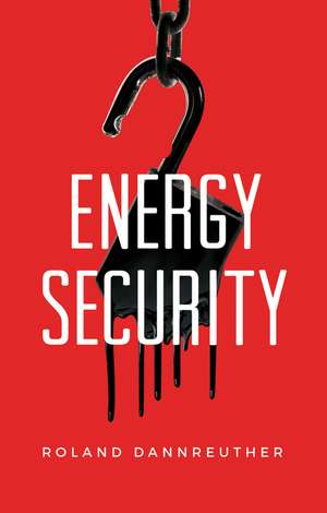 Energy Security de R Dannreuther