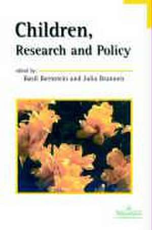 Children, Research And Policy de Basil Bernstein