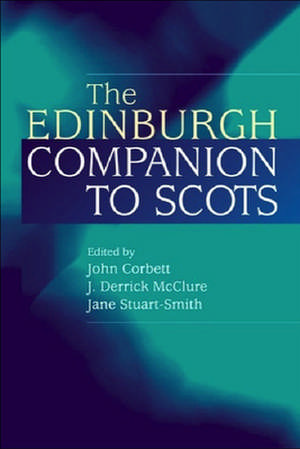 The Edinburgh Companion to Scots de J. Corbett