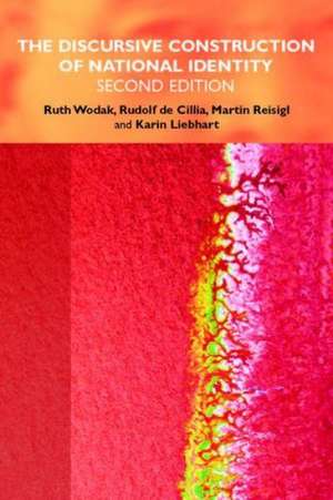 The Discursive Construction of National Identity de Ruth Wodak