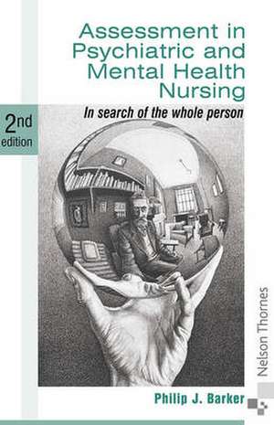 Assessment in Psychiatric and Mental Health Nursing de Linda Finlay