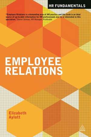 Employee Relations de Elizabeth Aylott