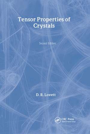 Tensor Properties of Crystals de D Lovett