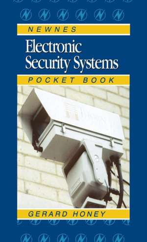 Electronic Security Systems Pocket Book de Gerard Honey