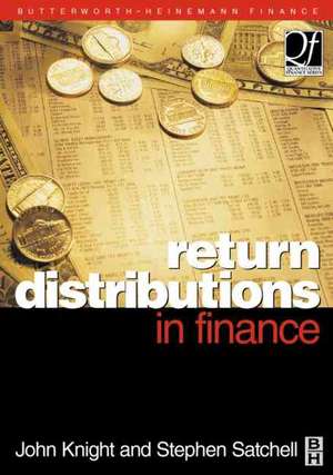 Return Distributions in Finance de Stephen Satchell