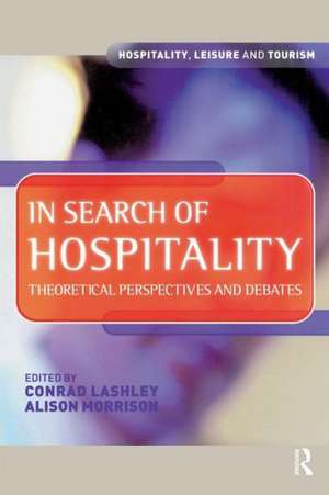 In Search of Hospitality de Conrad Lashley