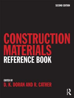 Construction Materials Reference Book de David Doran