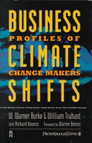 Business Climate Shifts de Warner Burke