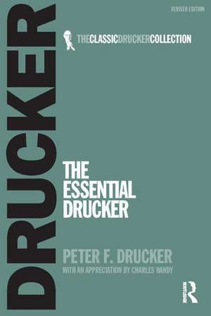 The Essential Drucker de Peter Drucker