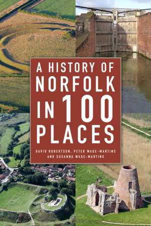 A History of Norfolk in 100 Places de David Robertson