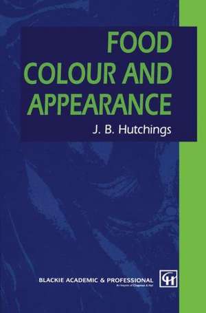 Food Color & Appearance de John B Hutchings