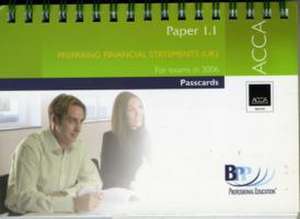 ACCA Paper 1.1 Preparing Financial Statements de BPP Professional Education