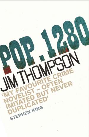 POP. 1280 de Jim Thompson
