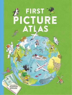 First Picture Atlas de Kingfisher Books