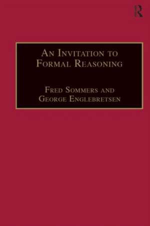 An Invitation to Formal Reasoning: The Logic of Terms de Fred Sommers