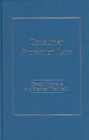 Consumer Protection Law de Geraint Howells