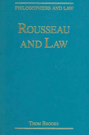 Rousseau and Law de Thom Brooks