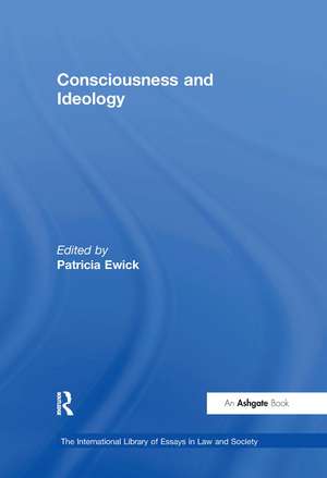 Consciousness and Ideology de Patricia Ewick