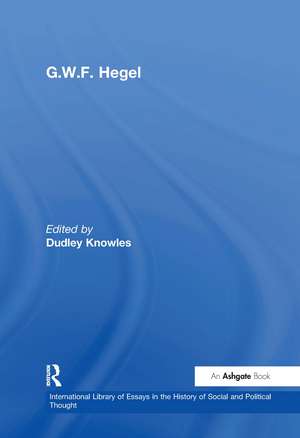 G.W.F. Hegel de Dudley Knowles