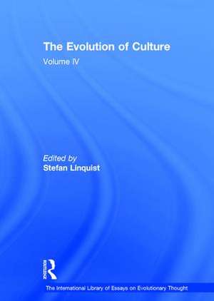 The Evolution of Culture: Volume IV de Stefan Linquist