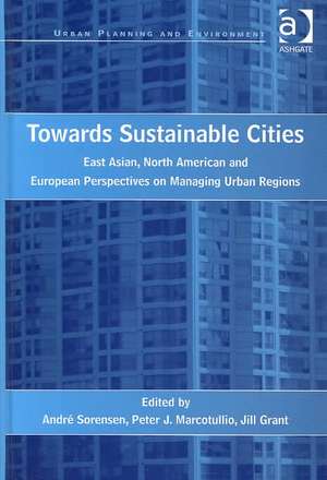 Towards Sustainable Cities: East Asian, North American and European Perspectives on Managing Urban Regions de Peter J. Marcotullio