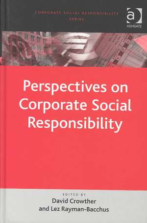 Perspectives on Corporate Social Responsibility de Lez Rayman-Bacchus