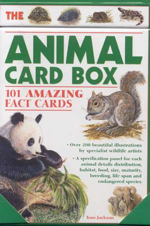 The Animal Card Box: 101 Amazing Fact Cards de Tom Jackson