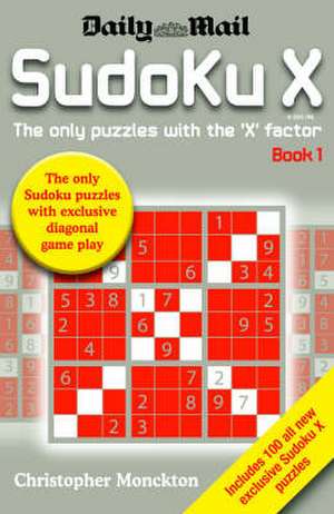 Sudoku X Book 1 de Christopher Monckton