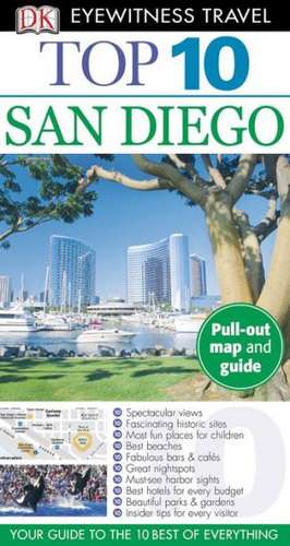 Top 10 San Diego [With Map] de Pamela Barrus