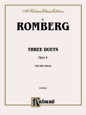 Three Duets, Op. 4 de Andreas Jakob Romberg