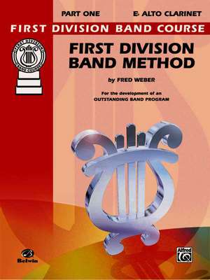 First Division Band Method, Part 1: Baritone (T.C.) de Fred Weber