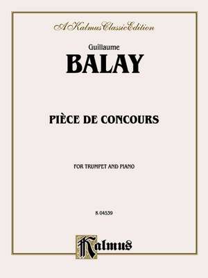 Piece de Concours: Part(s) de Guillaume Balay