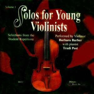 Solos for Young Violinists, Vol 1: Selections from the Student Repertoire de Trudi Post