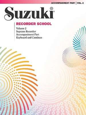 Suzuki Recorder School (Soprano Recorder), Vol 2: Acc. de Alfred Publishing