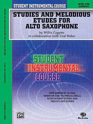 Studies and Melodious Etudes for Alto Saxophone de Willis Coggins