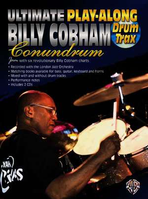 Ultimate Play-Along Drum Trax: Billy Cobham Conundrum de Not Available (NA)