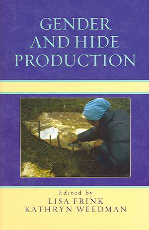 Gender and Hide Production