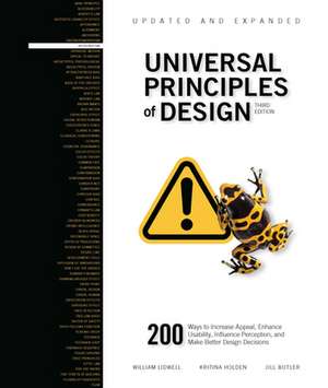 Universal Principles of Design, Updated and Expanded Third Edition de William Lidwell