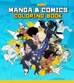 Saturday Am Manga and Comics Coloring Book de Saturday Am