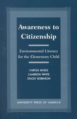 Awareness to Citizenship de Carole Basile