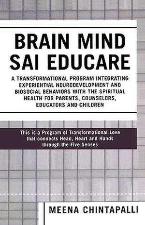 Brain Mind Sai Educare de Meena Chintapalli