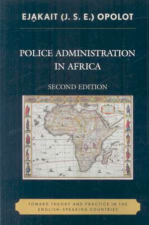 Police Administration in Africa de DELETE