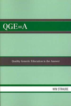 QGE=A de Win Straube