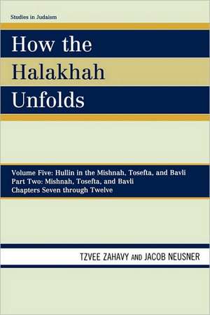 How the Halakhah Unfolds de Tzvee Zahavy