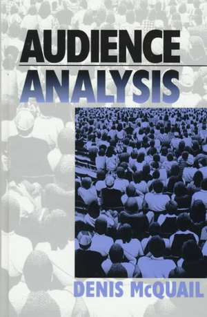 Audience Analysis de Denis McQuail