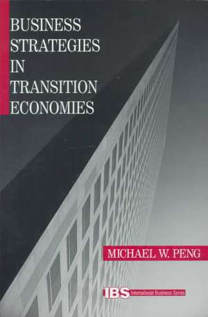 Business Strategies in Transition Economies de Michael W. Peng