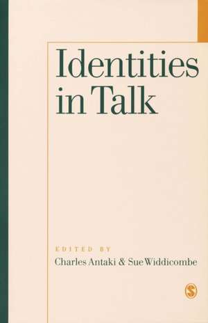 Identities in Talk de Charles Antaki